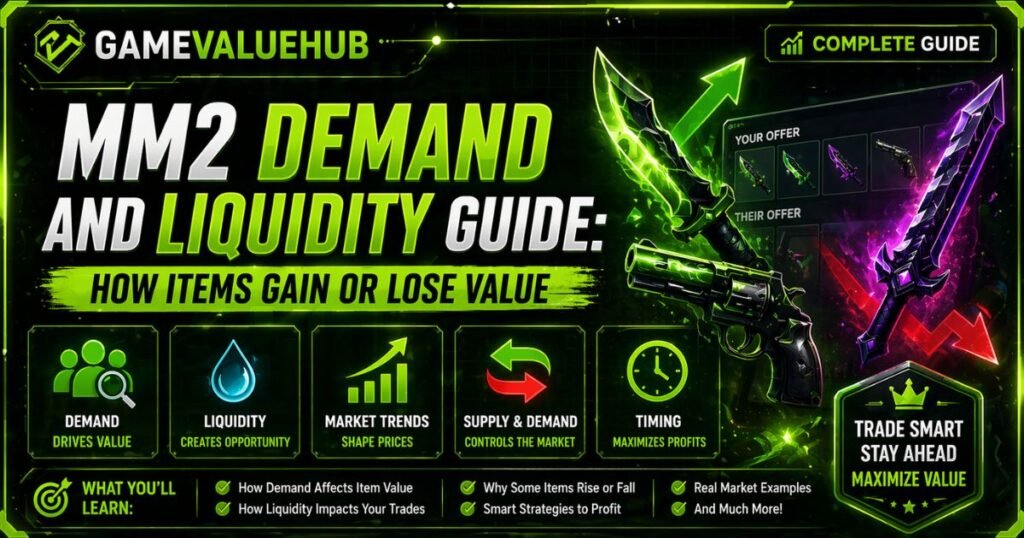 MM2 Demand and Liquidity Guide: How Items Gain or Lose Value