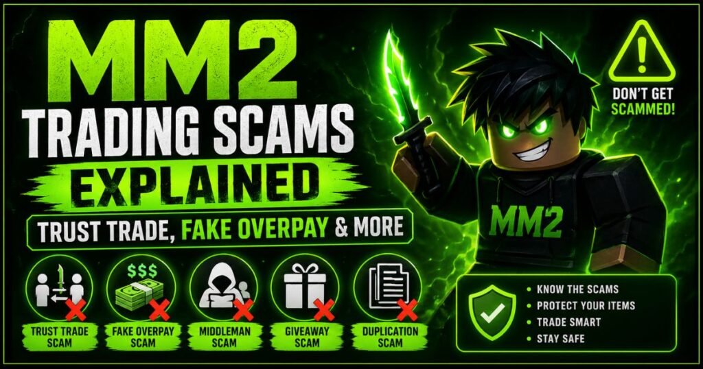 MM2 Trading Scams Guide: Trust Trade, Fake Overpay