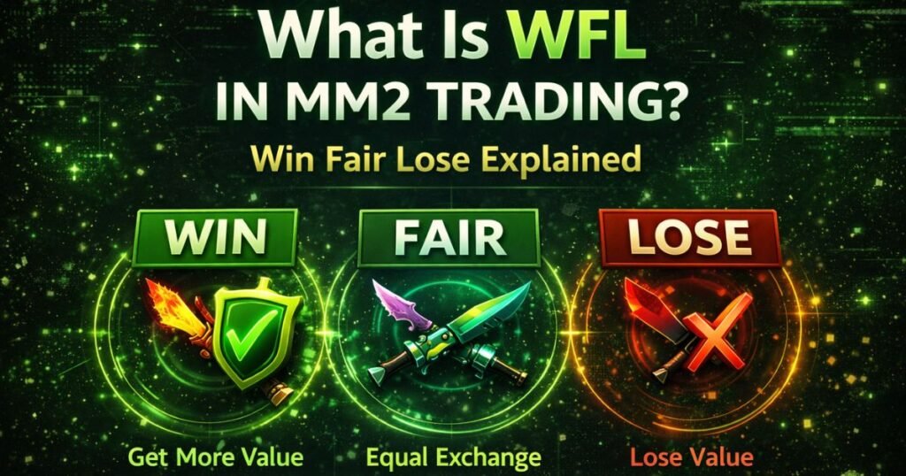 What Is WFL in MM2 Trading? Win, Fair, Lose Explained What Is WFL in MM2 Trading? Win, Fair, Lose Explained