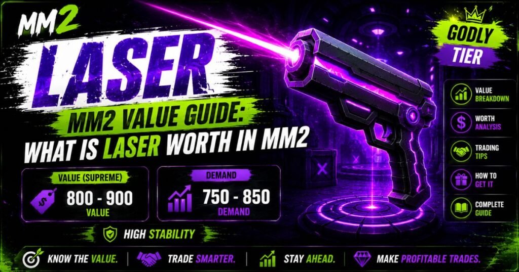 Laser MM2 Value Guide: What Is Laser Worth in MM2 Laser MM2 Value Guide: What Is Laser Worth in MM2