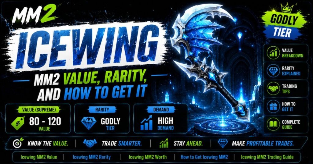 Icewing MM2 Value, Rarity, and How to Get It