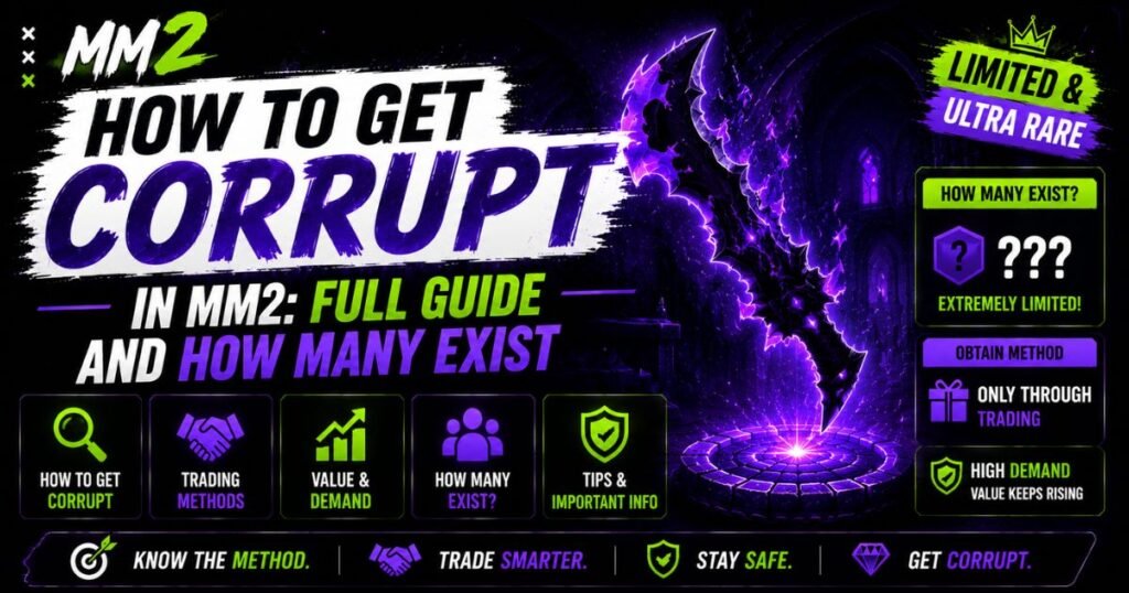 How to Get Corrupt in MM2: Full Guide and How Many Exist How to Get Corrupt in MM2: Full Guide and How Many Exist