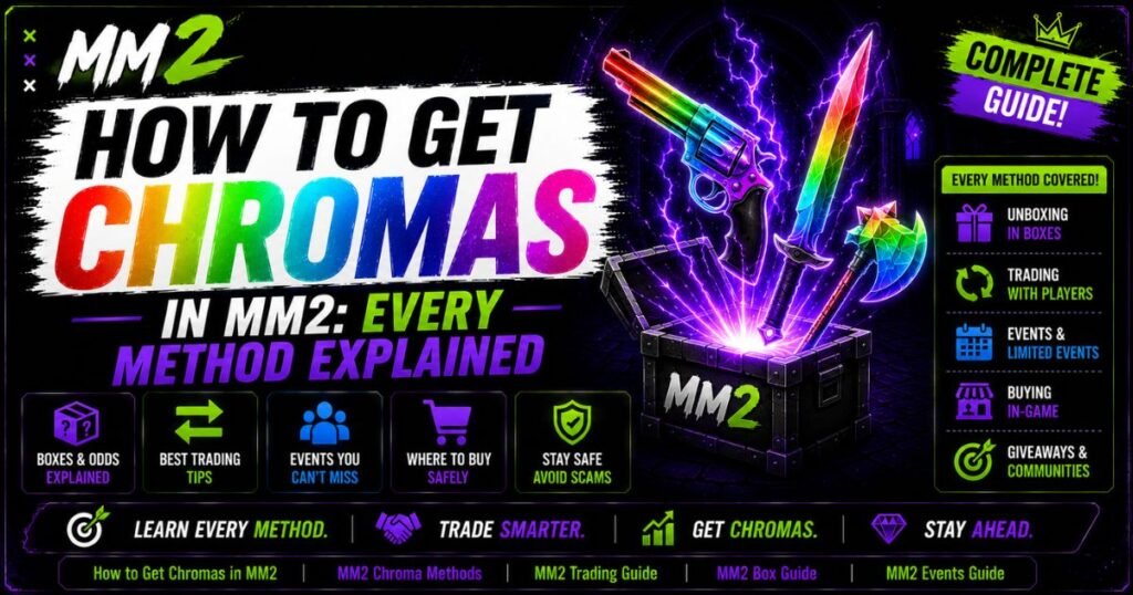How to Get Chromas in MM2: Every Method Explained How to Get Chromas in MM2: Every Method Explained